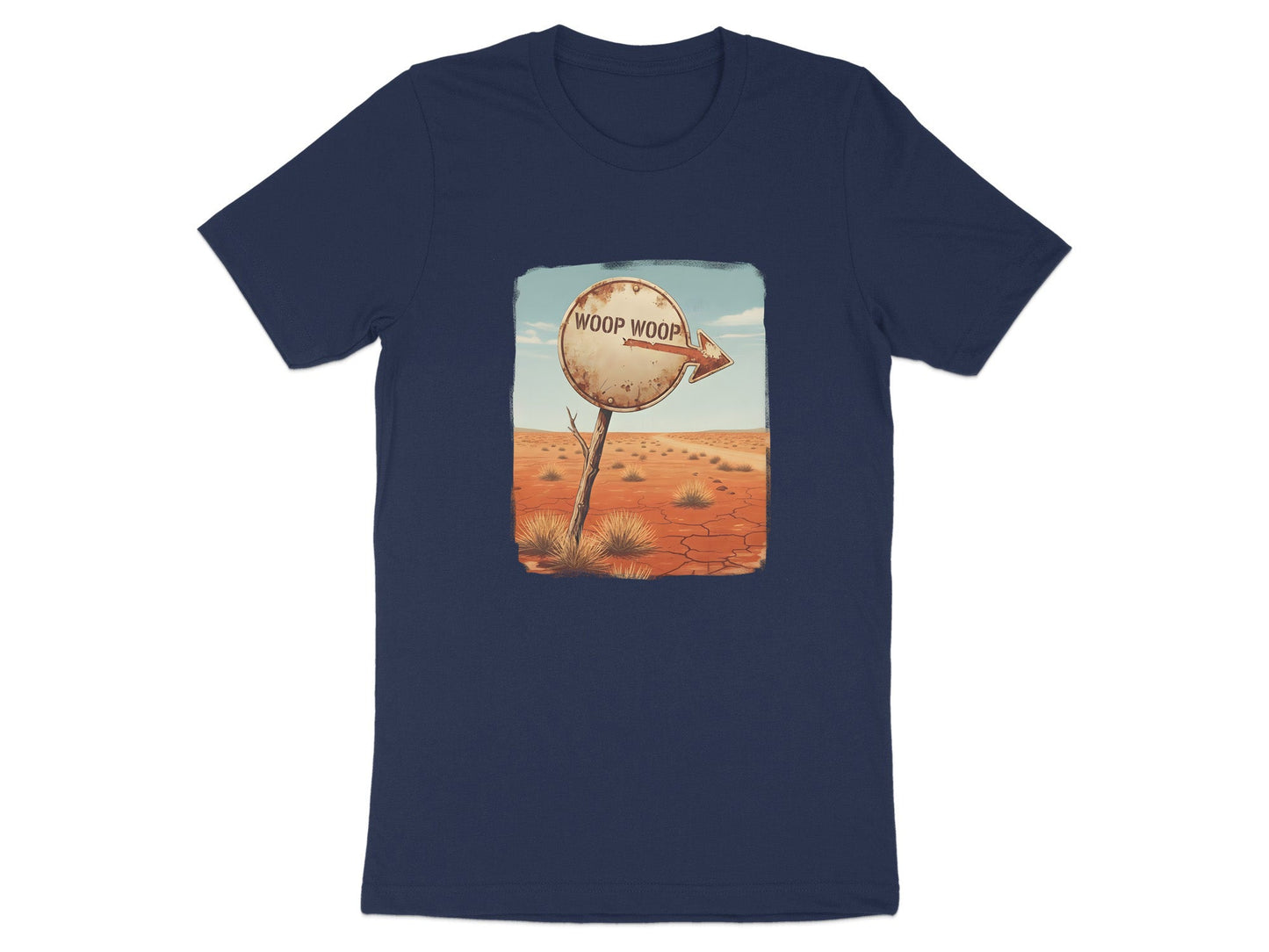 Woop Woop Outback Sign Road Trip T-Shirt