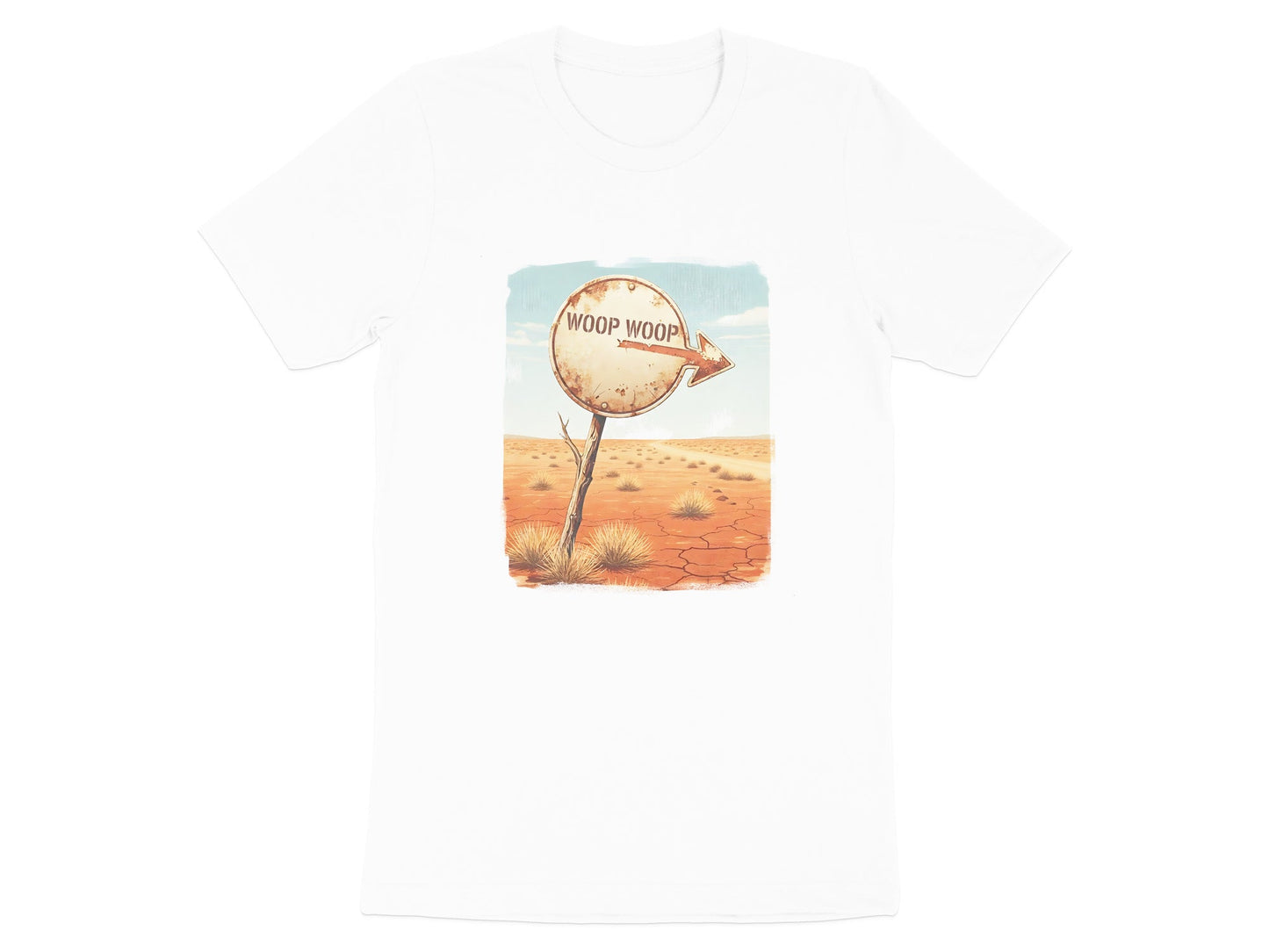 Woop Woop Outback Sign Road Trip T-Shirt