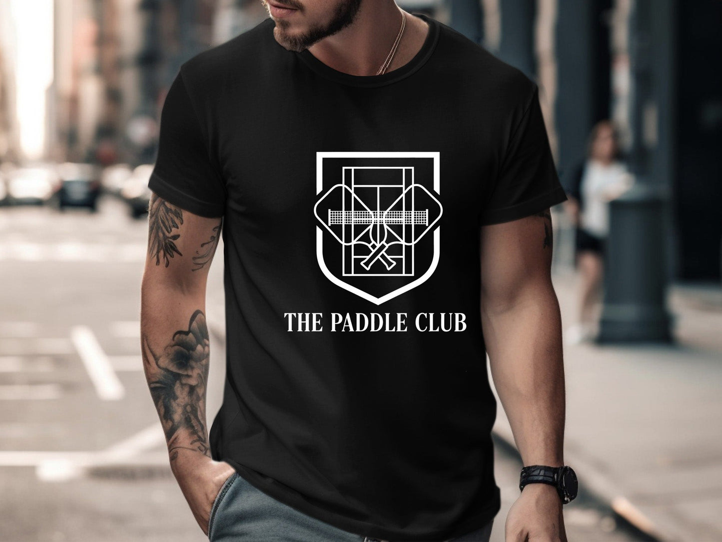 The Paddle Club Premium Shield Emblem Tee