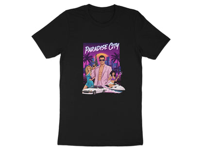 Paradise City - 80s Vice Noir T-Shirt