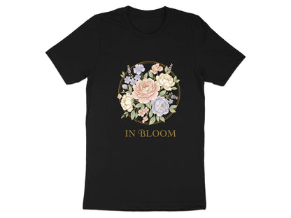 In Bloom Pastel Rose Gold Circle T-Shirt