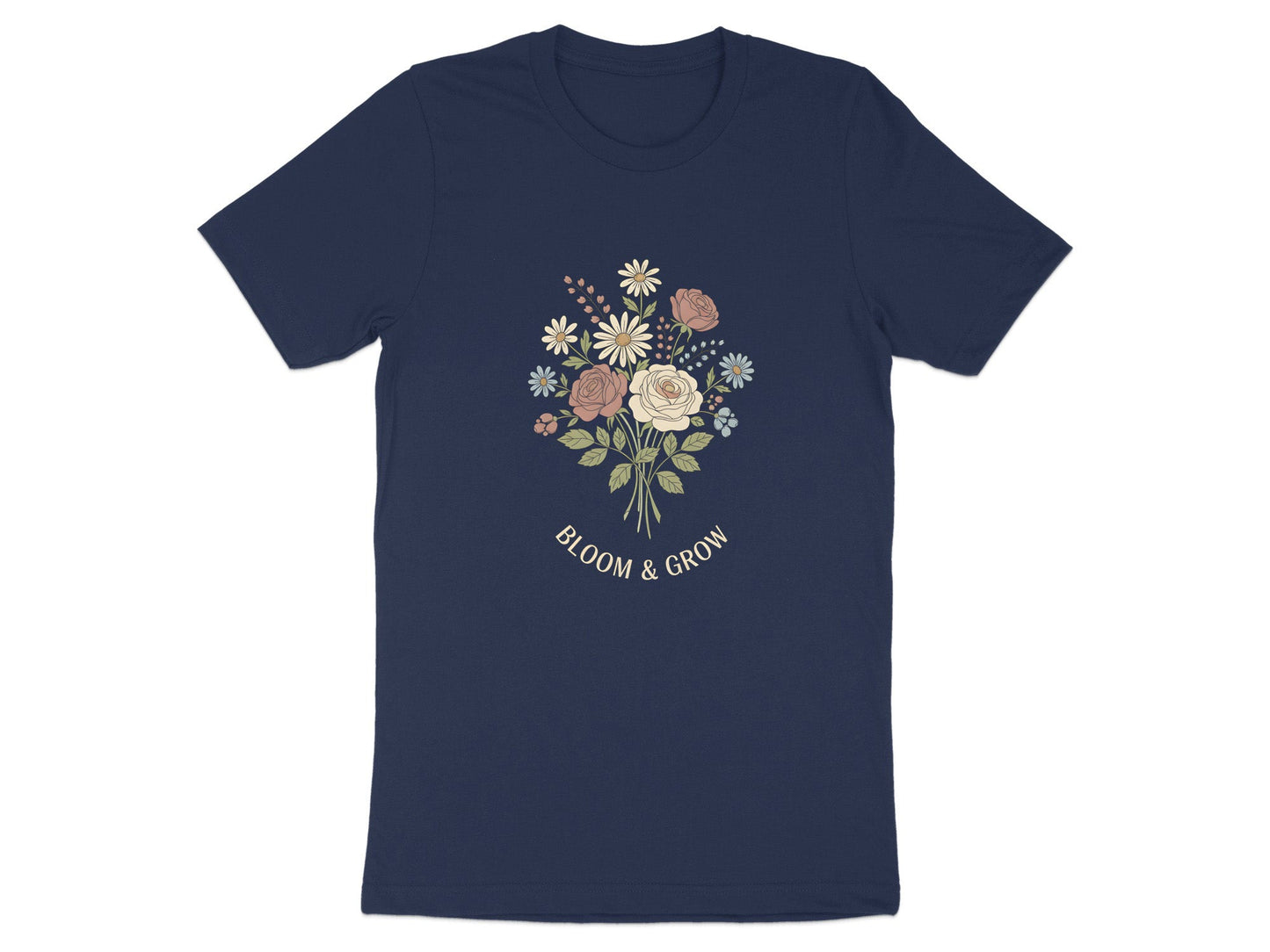 Bloom & Grow Vintage Rose Bouquet Tee