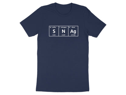 Snack Periodic Element Pun Graphic T-Shirt