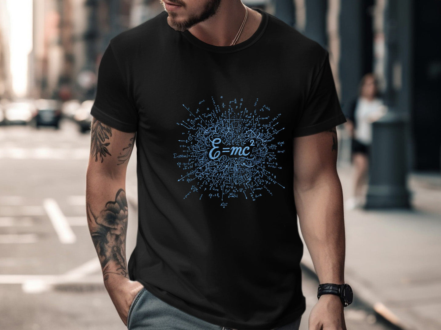 Einstein's E=mc2 Formula Chaos Physics T-Shirt