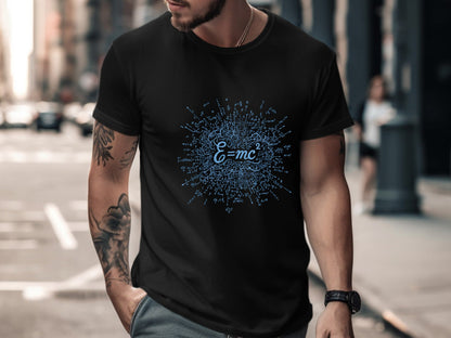 Einstein's E=mc2 Formula Chaos Physics T-Shirt