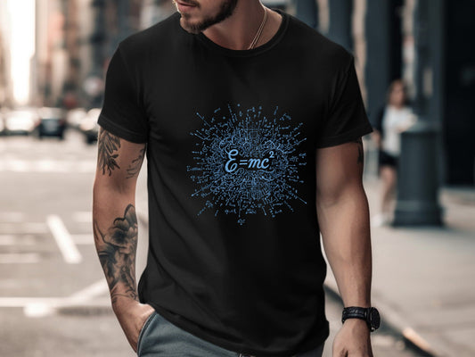 Einstein's E=mc2 Formula Chaos Physics T-Shirt