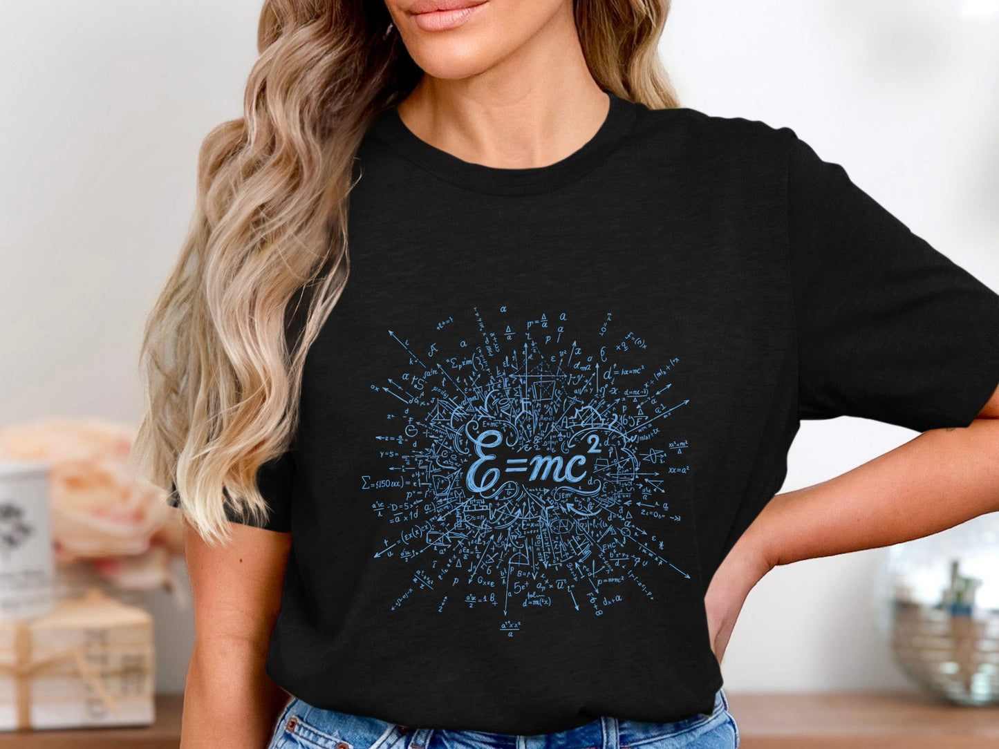 Einstein's E=mc2 Formula Chaos Physics T-Shirt