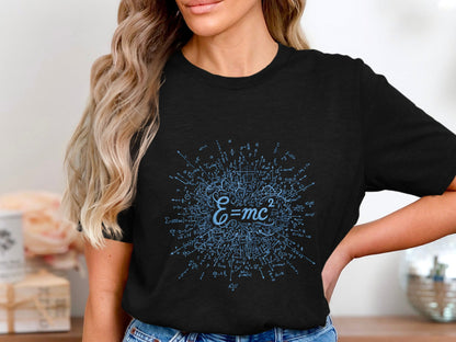 Einstein's E=mc2 Formula Chaos Physics T-Shirt