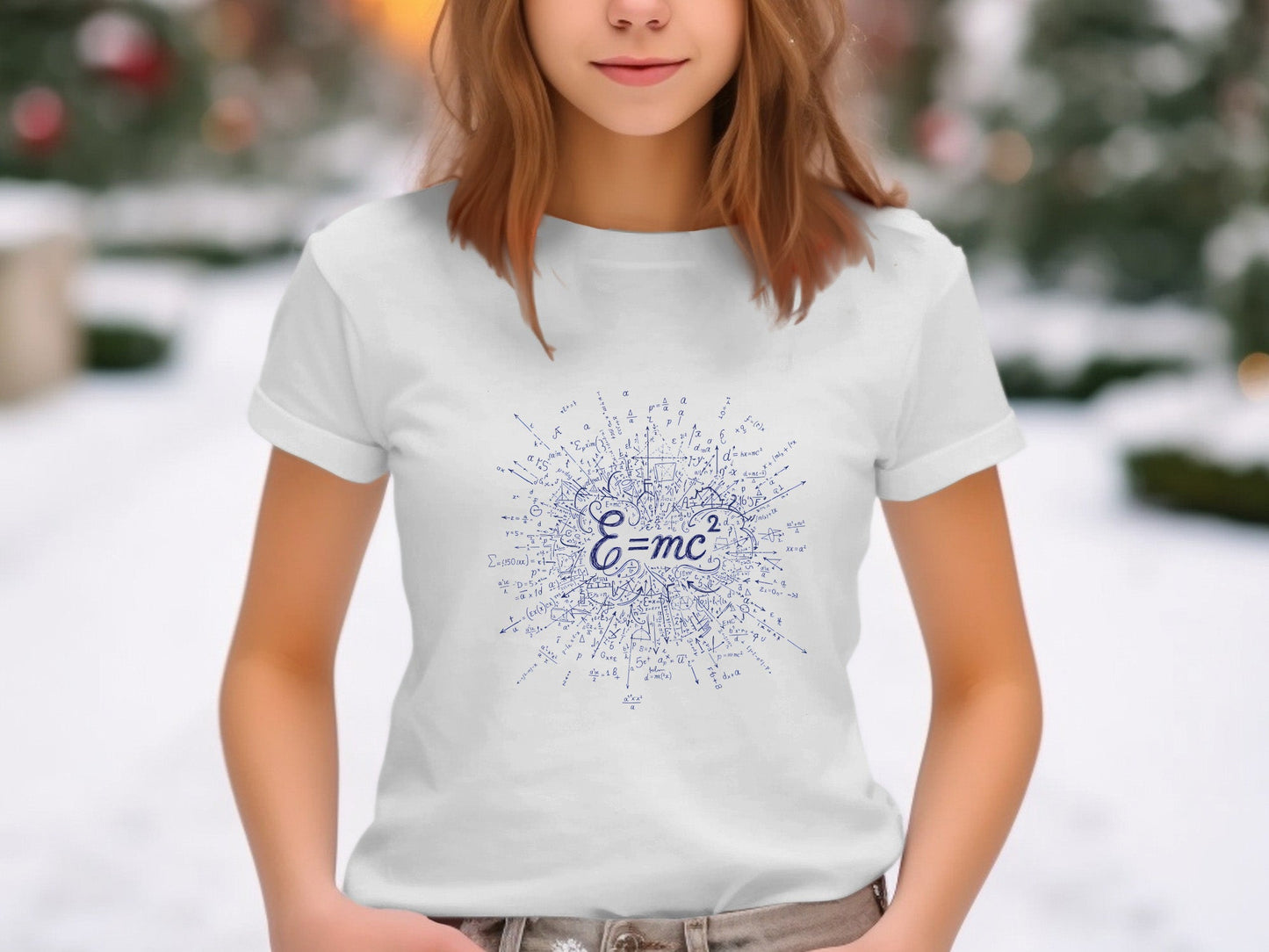Einstein's E=mc2 Formula Chaos Physics T-Shirt