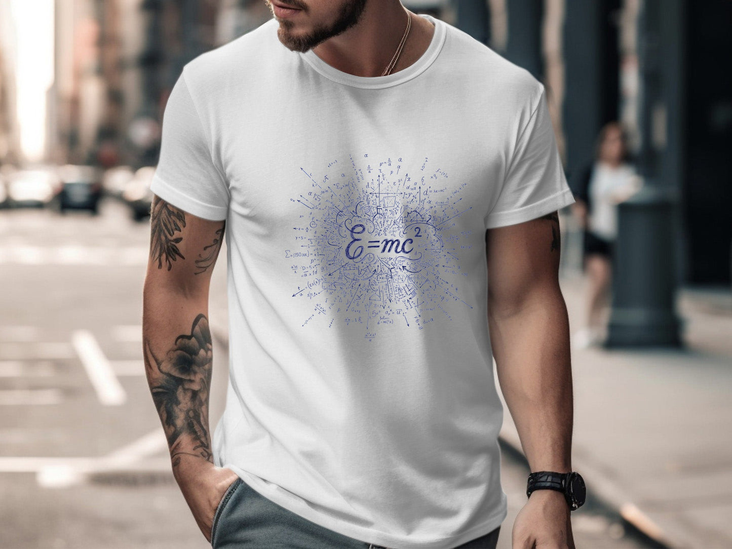 Einstein's E=mc2 Formula Chaos Physics T-Shirt