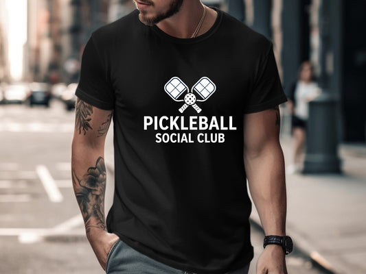 Pickleball Social Club Classic Logo Tee