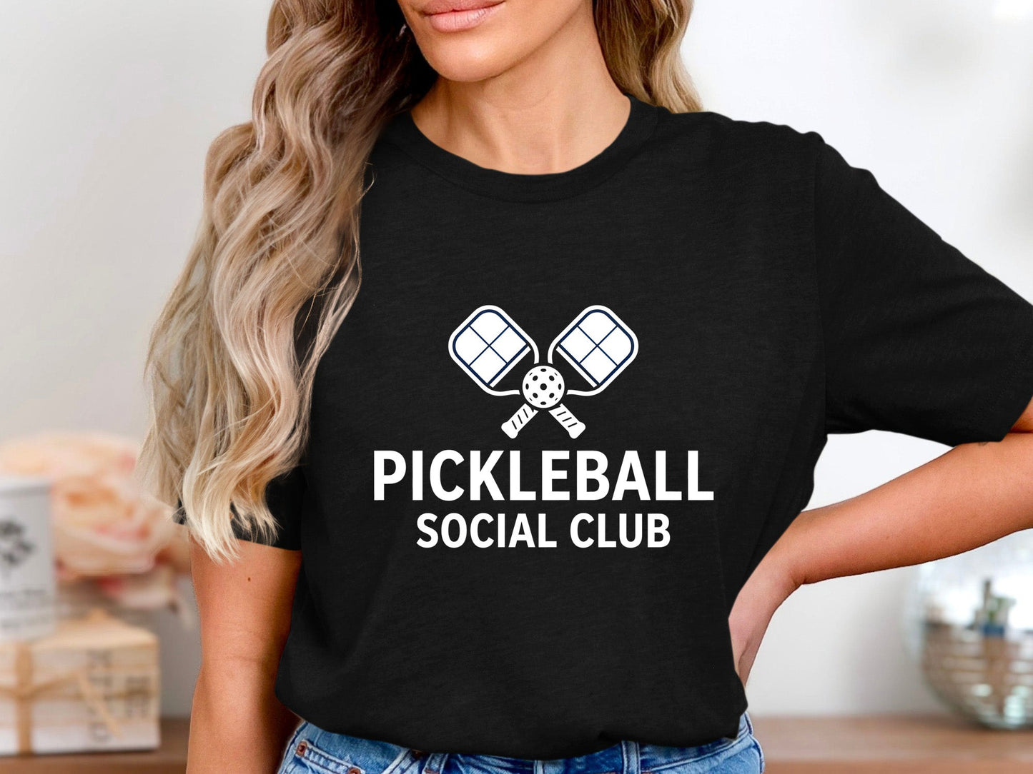Pickleball Social Club Classic Logo Tee