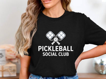 Pickleball Social Club Classic Logo Tee