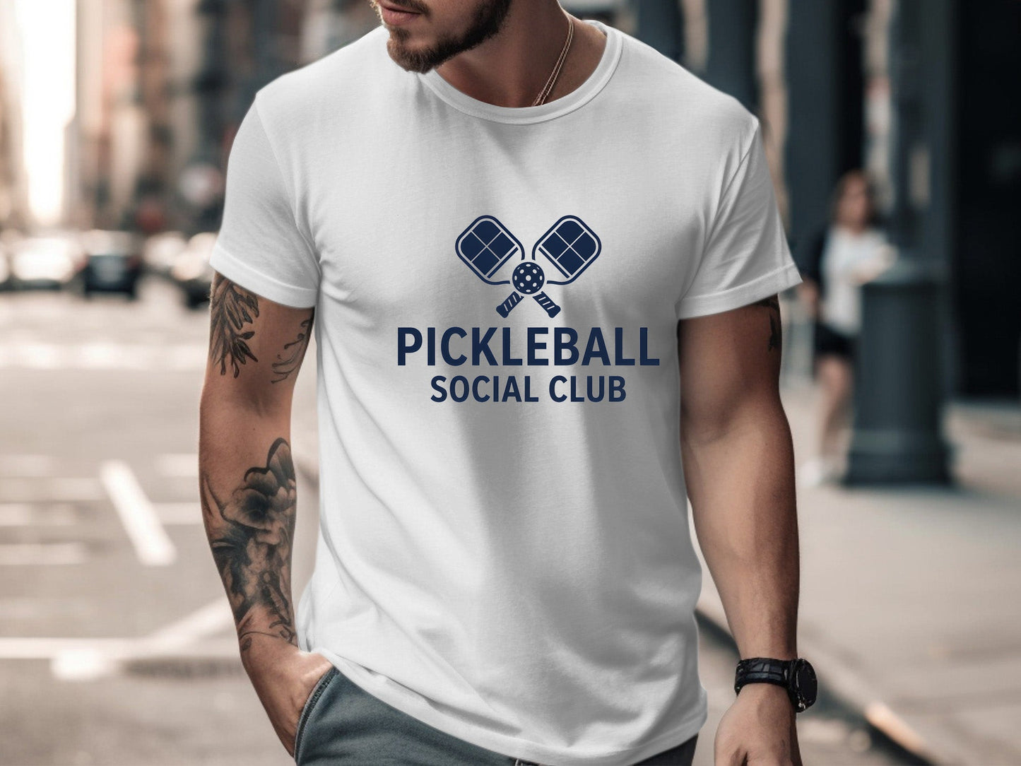 Pickleball Social Club Classic Logo Tee