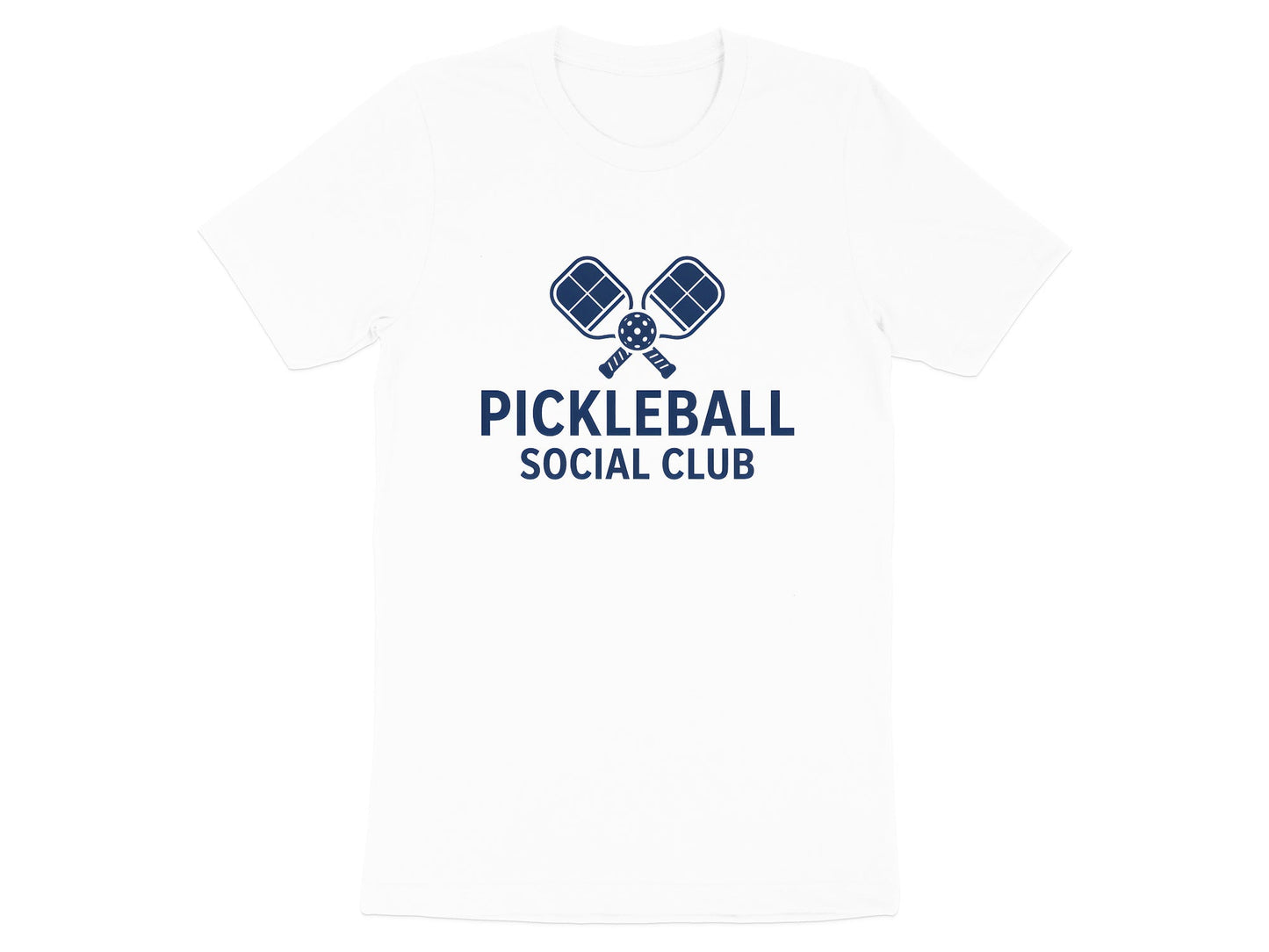 Pickleball Social Club Classic Logo Tee