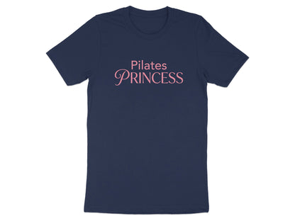 Pilates Princess Pink Graphic T-Shirt - Script Font