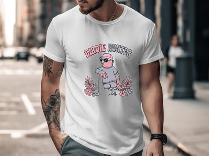 Birdie Hunter Funny Galah Golf T-Shirt