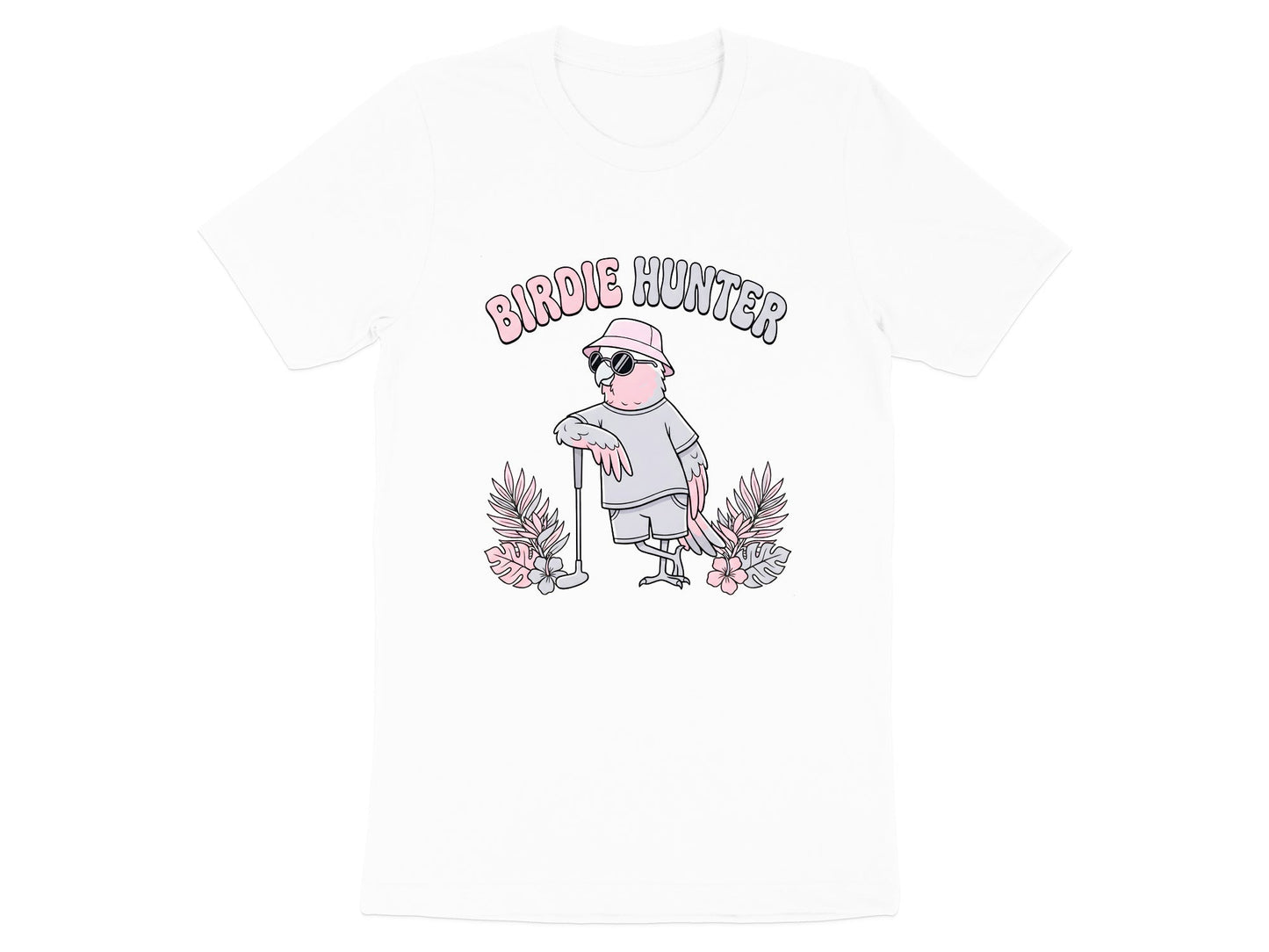 Birdie Hunter Funny Galah Golf T-Shirt