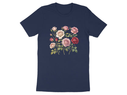 Vintage Botanical Rose Garden T-Shirt