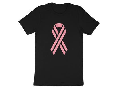 Modern Pink Awareness Ribbon T-Shirt