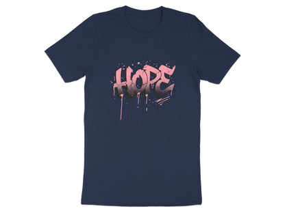 HOPE Pink Graffiti Drip Graphic T-Shirt