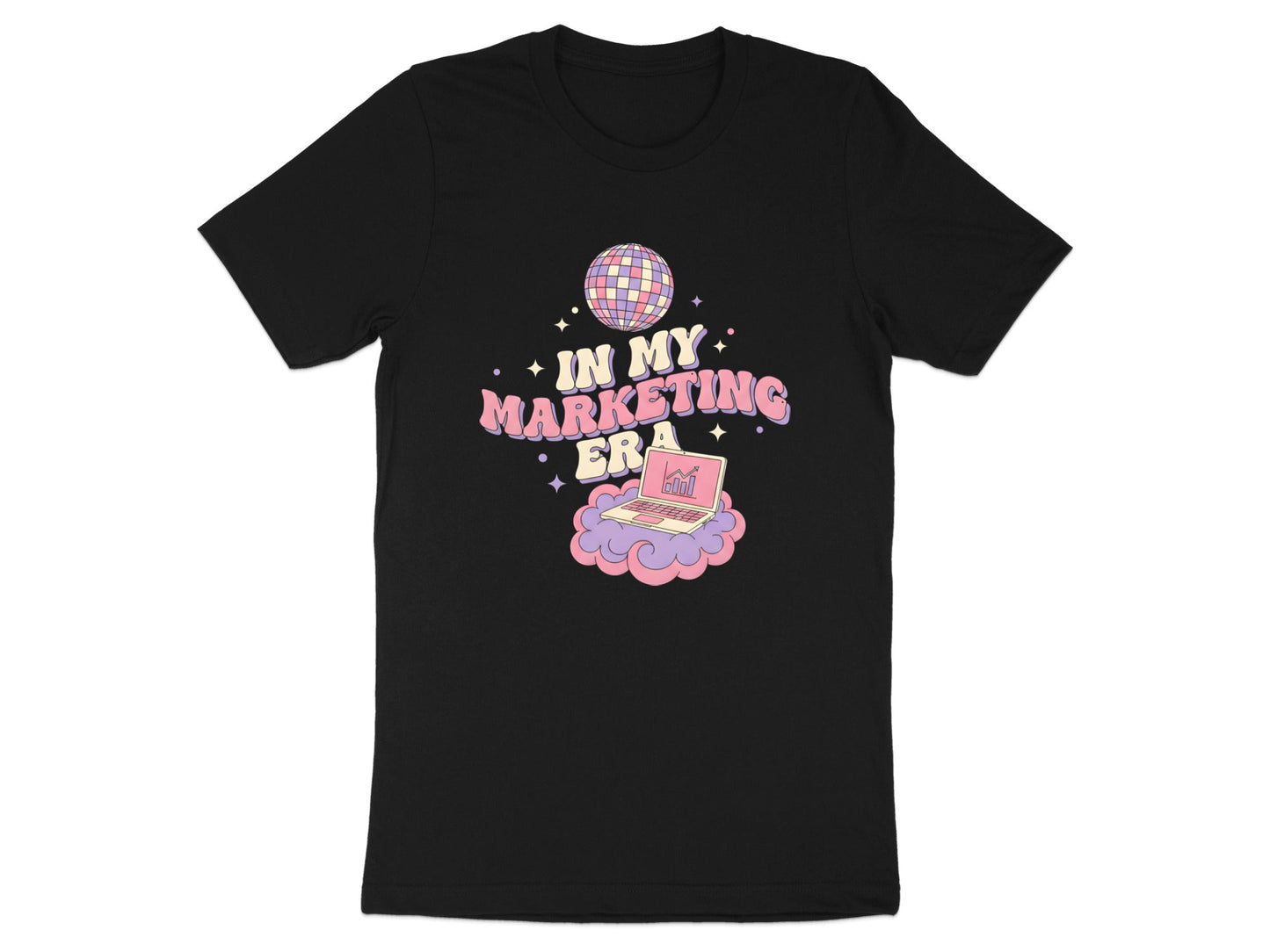 In My Marketing Era T-Shirt - Trendy Pink &  Graphic Tee