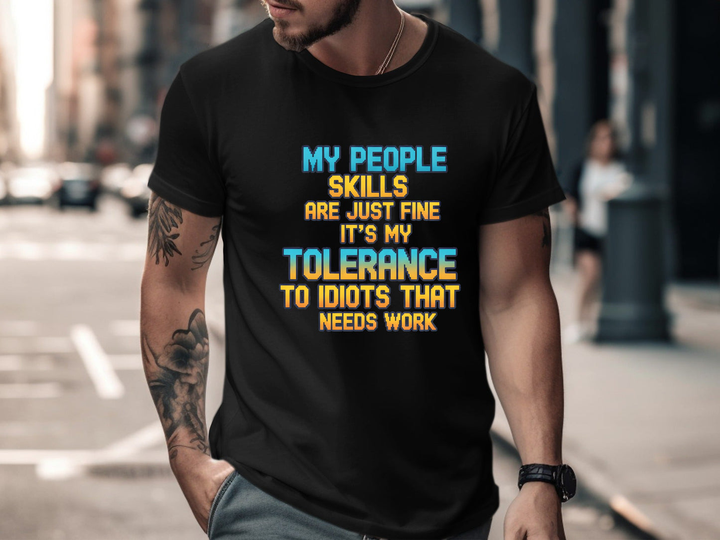 My People Skills Are Just Fine T-Shirt