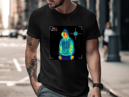 Thermal Imaging Predator Vision Graphic T-Shirt
