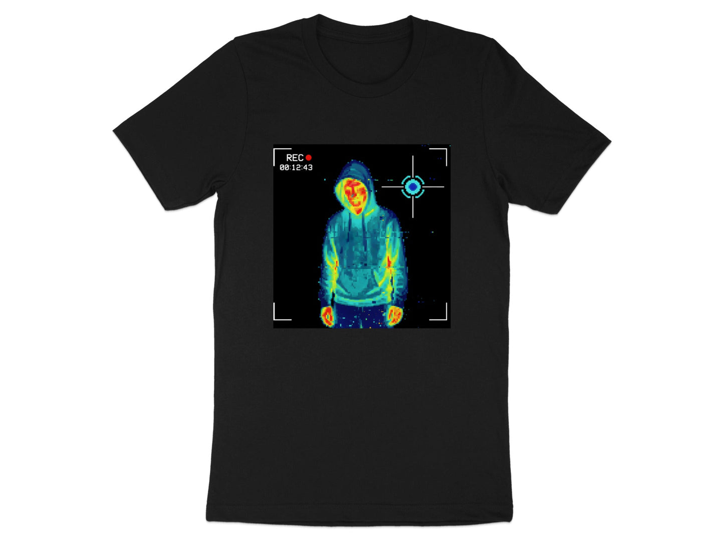 Thermal Imaging Predator Vision Graphic T-Shirt