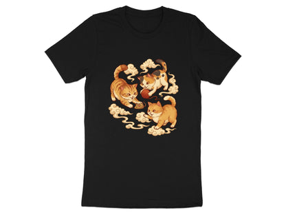 Playful Kittens & Golden Clouds T-Shirt