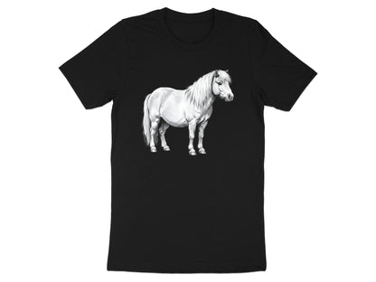 Pony Pencil Sketch Men's Graphic Tee
