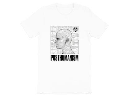 Posthumanism Wireframe Blueprint T-Shirt