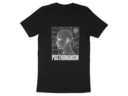 Posthumanism Wireframe Blueprint T-Shirt