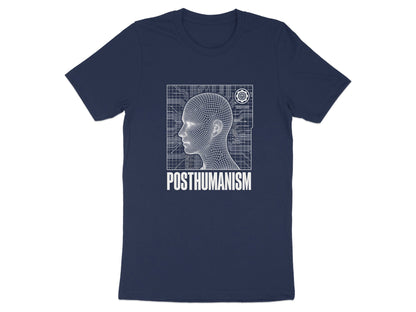 Posthumanism Wireframe Blueprint T-Shirt