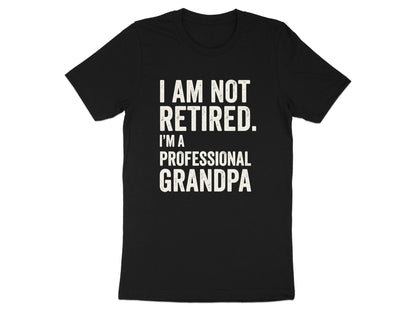 Professional Grandpa Funny Novelty Quote Tee