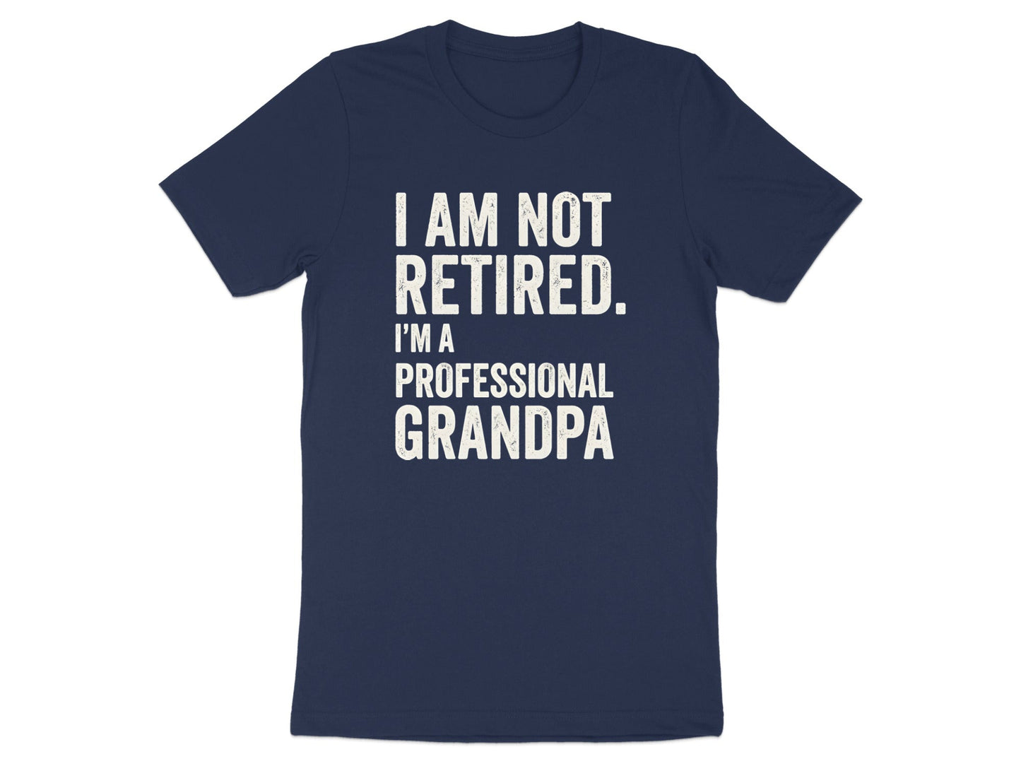 Professional Grandpa Funny Novelty Quote Tee