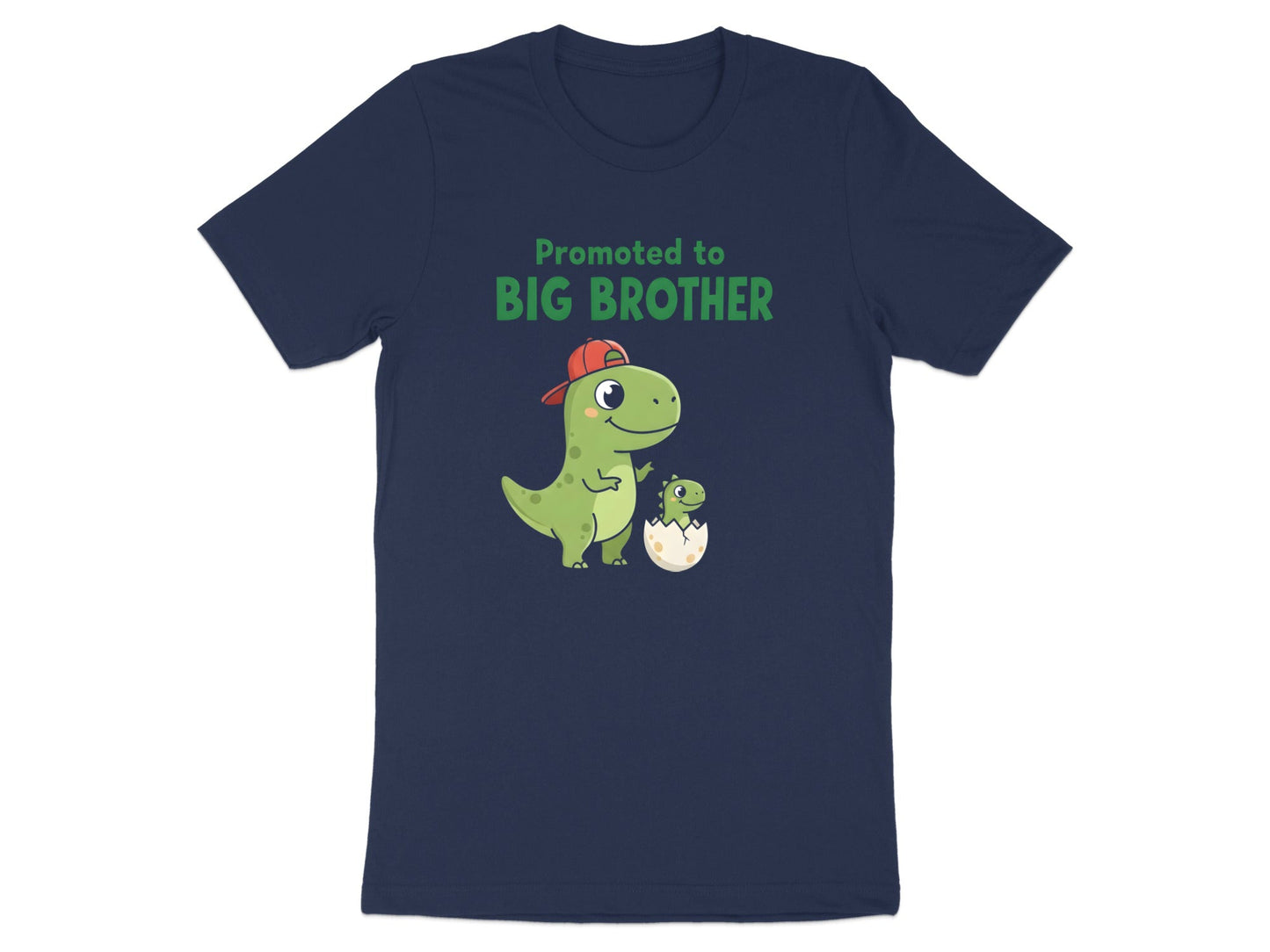 Promoted To Big Brother Dinosaur Graphic Tee