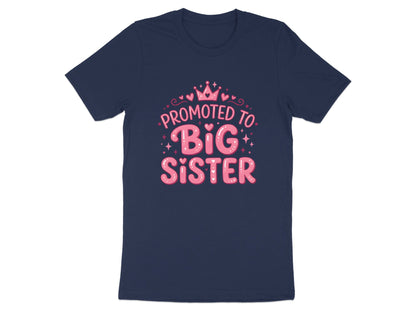 Promoted To Big Sister Crown Graphic Tee