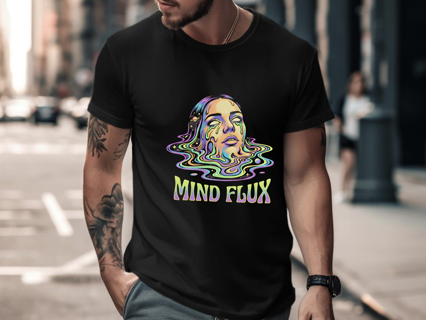 Melting Mind Psychedelic Surrealist Tee