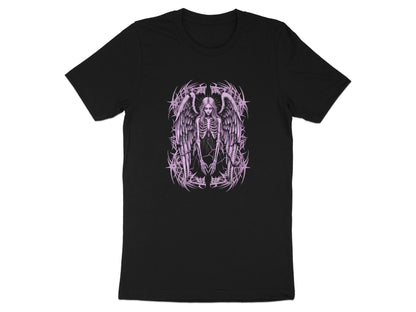 Skeletal Angel Pastel Goth Tribal Graphic Tee