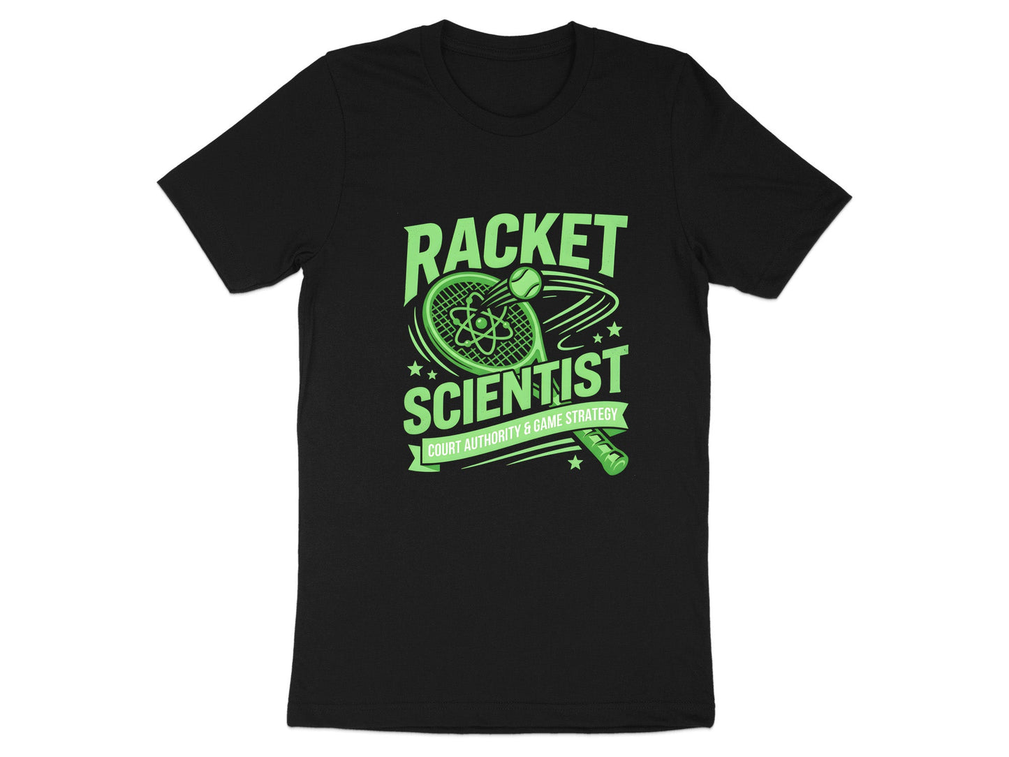Racket Scientist Funny Tennis T-Shirt