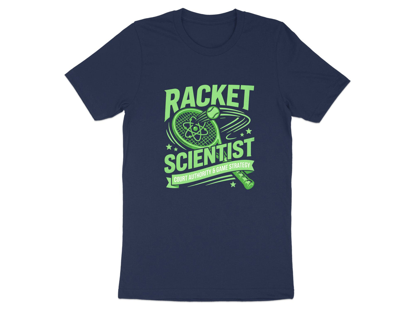 Racket Scientist Funny Tennis T-Shirt
