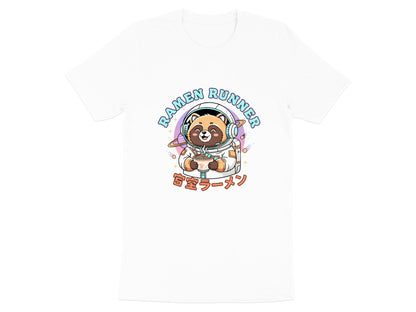 Ramen Runner Astronaut Red Panda Space T-Shirt
