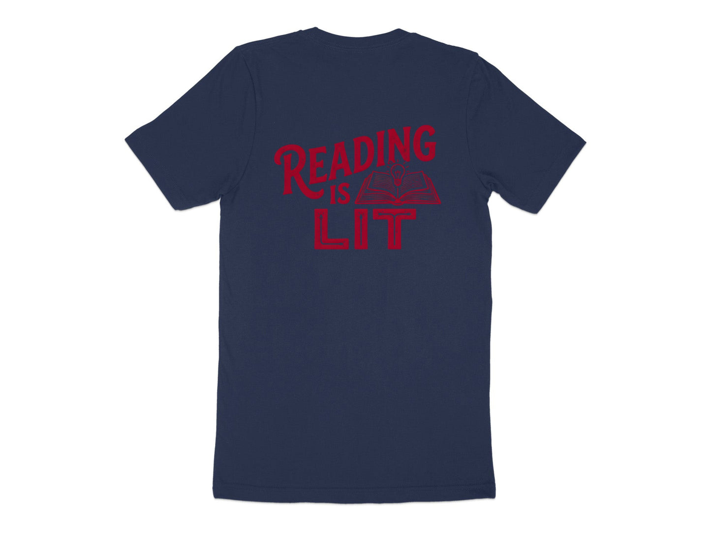 Reading Is Lit Typographic Tee