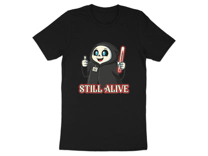 Grim Reaper Fever T-Shirt - Dark Humour Medical Graphic