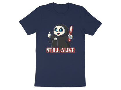 Grim Reaper Fever T-Shirt - Dark Humour Medical Graphic