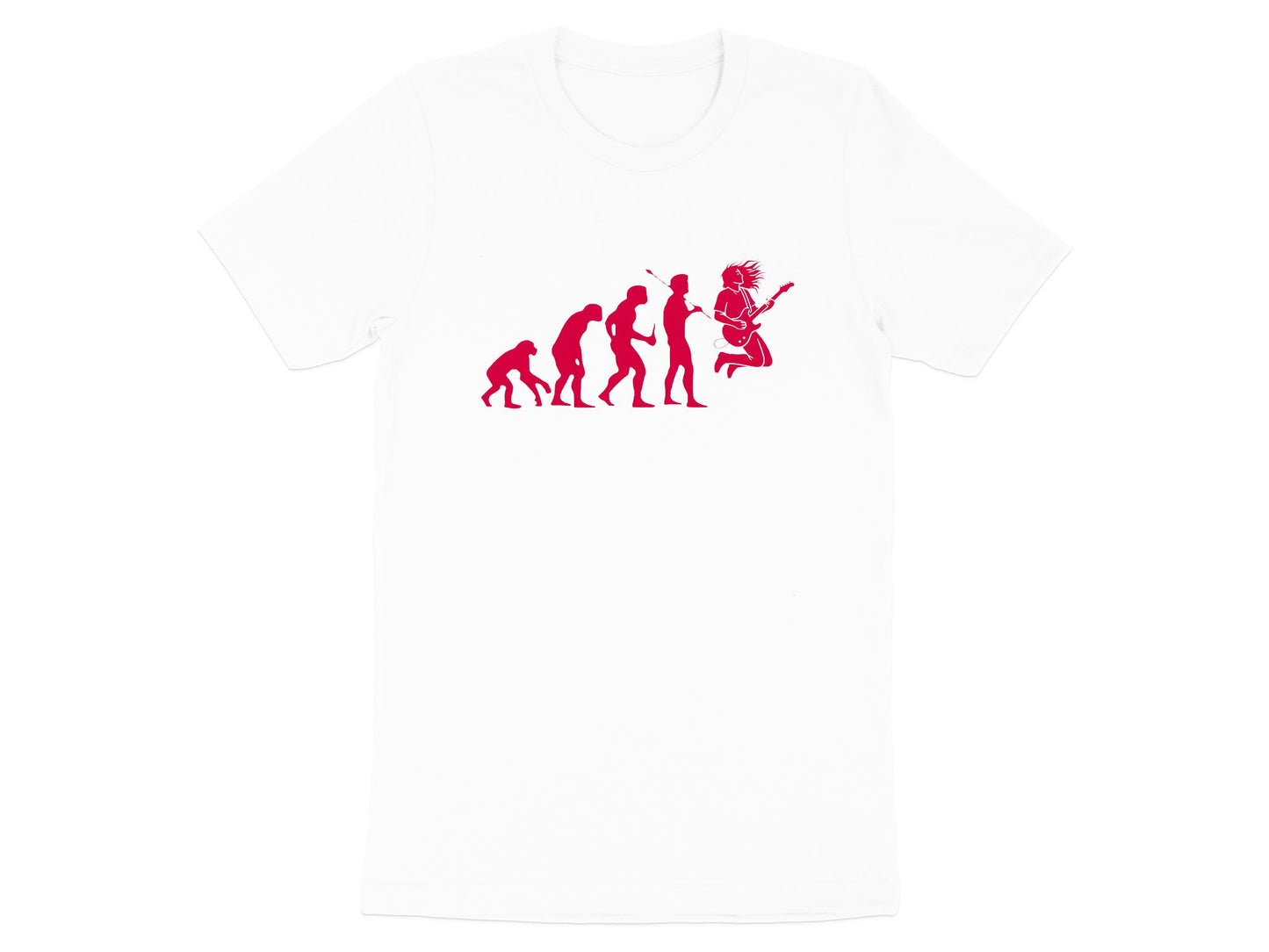 Evolution of a Rock Star Guitar T-Shirt