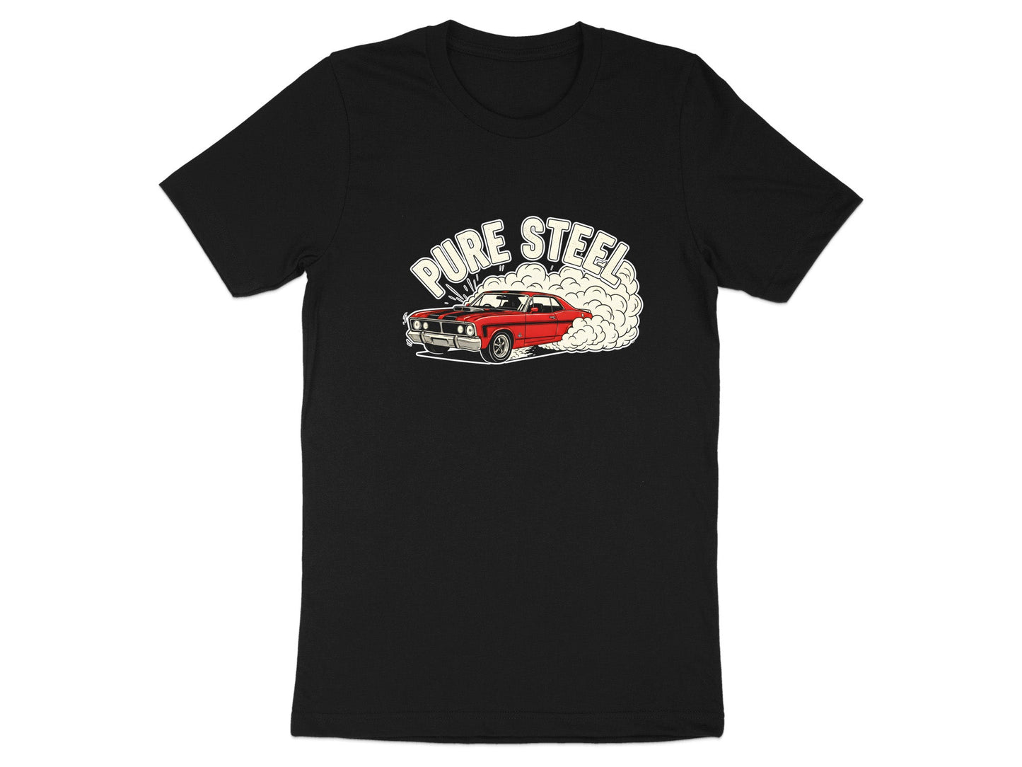 Pure Steel Aussie Muscle Burnout T-Shirt