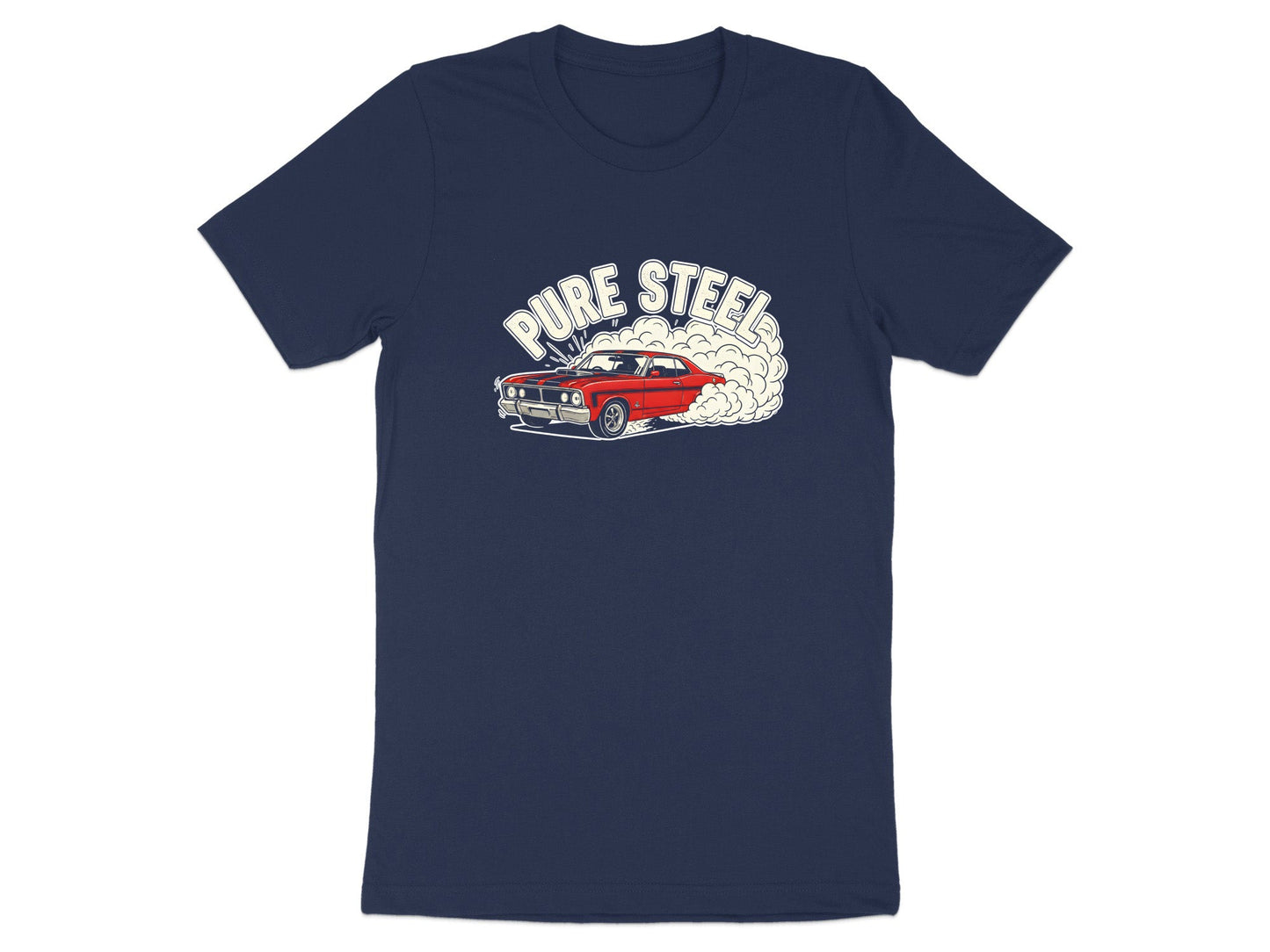 Pure Steel Aussie Muscle Burnout T-Shirt