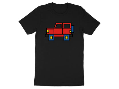 Retro 8-Bit Red Off-Road 4x4 T-Shirt